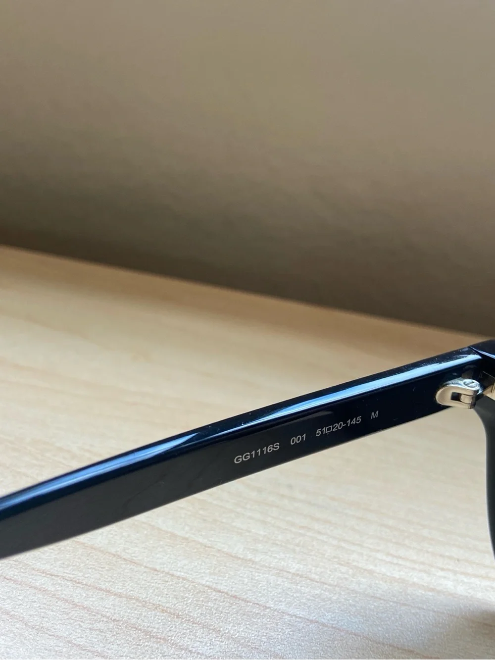 Gucci Black Square Classic D Frame Women Sunglasses